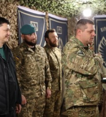 Віталій Кім зустрівся з військовослужбовцями 39-ї окремої бригади морської піхоти