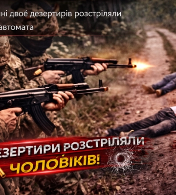 На Харківщині двоє дезертирів розстріляли чоловіків із автомата