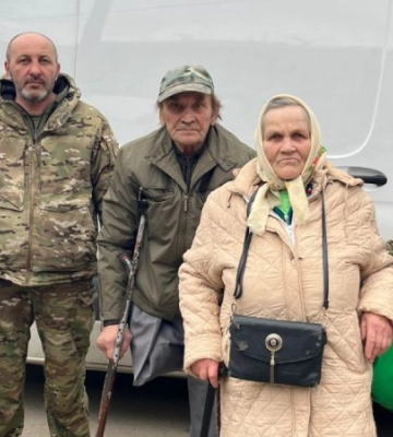 За тиждень "Білі Янголи" евакуювали з Харківщини 12 людей