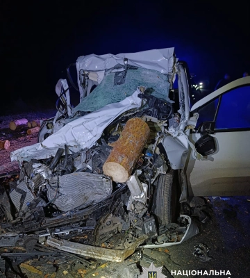 На Чернігівщині внаслідок ДТП загинув водій легковика, який врізався у вантажівку