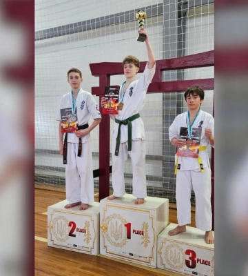 Херсонські спортсмени здобули призові місця на чемпіонаті з кіокушин карате у Полтаві