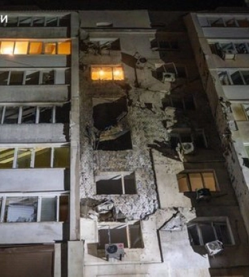 Ворог запустив по Одесі понад 60 дронів, - Зеленський. ФОТОрепортаж