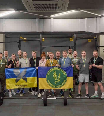 У Харкові відбулася «Битва титанів» -гвардійці змагалися у кросфіті
