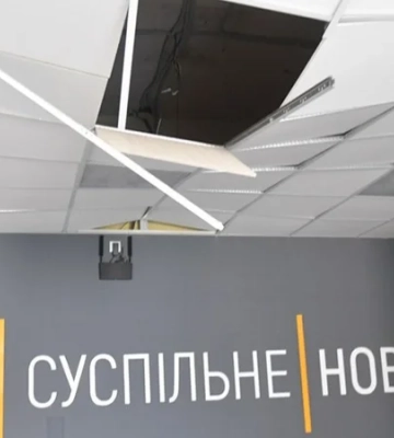 В Одессе в результате ночной атаки РФ повреждены здания Суспільного — фото