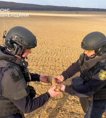 У громадах на Рівненщині виявили і знешкодили два боєприпаси(ВІДЕО)