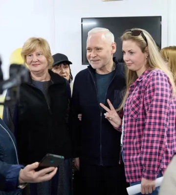 Терехов відвідав модульне містечко для вимушених переселенців у Львові 