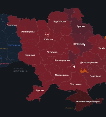 Повітряна тривога на Львівщині закінчена. Загроза ракетного удару минула