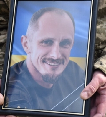 У Луцьку попрощалися з загиблим на Запоріжжі воїном Дмитром Гуцаленком