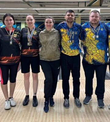 Полтавські спортсмени вибороли призові місця на чемпіонаті України з боулінгу серед людей з порушеннями слуху