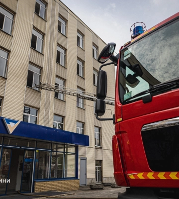 Утром в Харькове произошел пожар: горело офисное помещение 