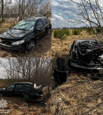 На трасі Н-25 поблизу Рівного водій з’їхав у кювет і відмовився від перевірки на алкоголь