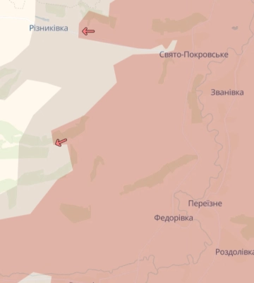 DeepState: Защитники провели зачистку в Днепропетровской области, но оккупанты продвинулись в Донецкой