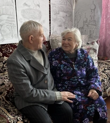 69-річний чоловік зустрів свою 84-річну кохану на Сумщині: історія подружжя