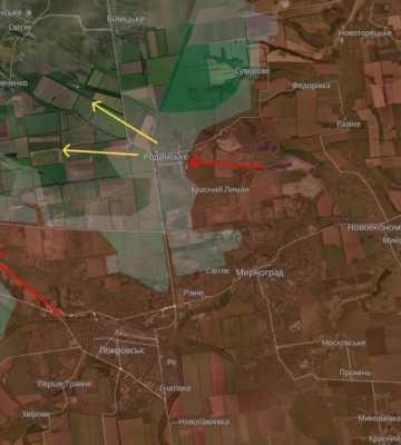 Ворог захопив за дві доби 15 кв км на трьох напрямках, в Дніпропетровській області зачищені околиці 2 сіл - DeepState