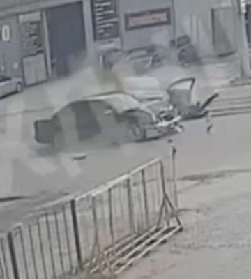 Людей викинуло на дорогу: відео та подробиці серйозної ДТП на проспекті Хмельницького в Дніпрі