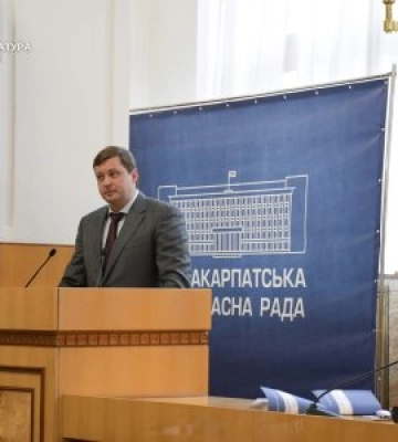 Корупція, земля і права дітей: прокурор Пацкан озвучив головні проблеми Закарпаття на сесії облради