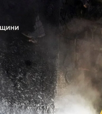 На Полтавщині внаслідок падіння уламків дрона постраждала людина