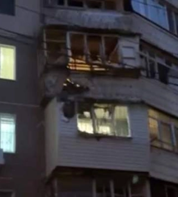 В Одессе дроны попали в 9-этажку, есть пострадавший