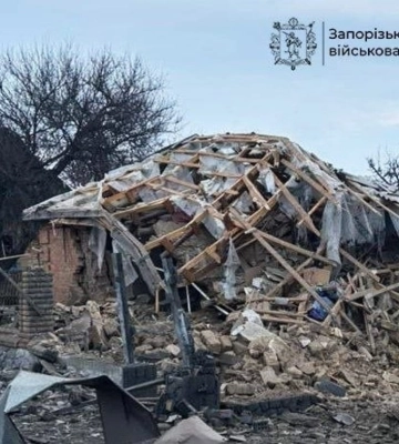 У Запорізькій області минулої доби внаслідок обстрілів поранені двоє людей