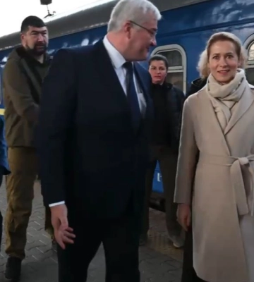 В Киев прибыла глава дипломатии ЕС Кая Каллас