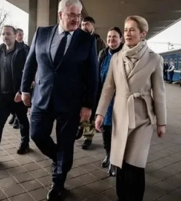 До Києва прибули глава дипломатії ЄС Каллас та міністри країн-членів Євросоюзу. ВIДЕО