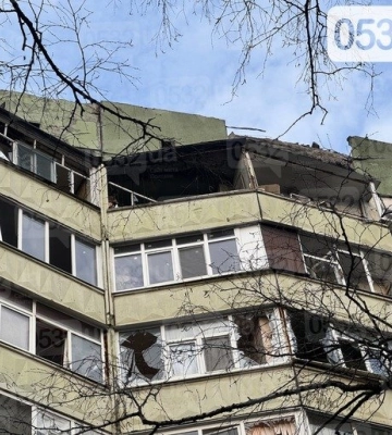 470 тисяч гривень виділили на допомогу постраждалим від обстрілу у Полтаві