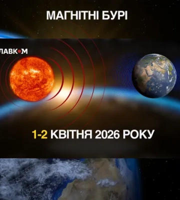 Прогноз магнітних бур на 1-2 квітня: якою буде сонячна активність