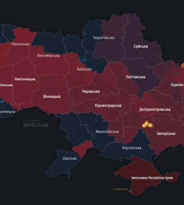Ранкова повітряна тривога у трьох сусідніх з Львівщиною областях