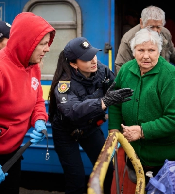 Рівненщина прийняла черговий евакуаційний поїзд із Донеччини