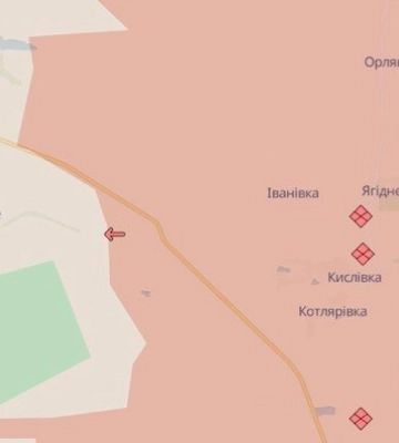 Ворог просунувся поблизу Піщаного та Новопавлівки, - DeepState. КАРТА