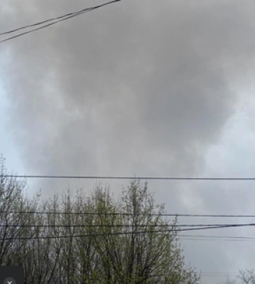 У Луцьку після ворожого обстрілу – токсичне повітря
