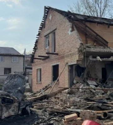 В Полтаве через российский обстрел сильно пострадал дом блогерки и участницы МастерШеф Даши Евтух