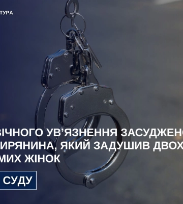 На Житомирщині злочинця засуджено за безжальне вбивство двох знайомих жінок
