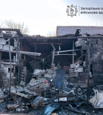 Под вражеским обстрелом оказался 41 населенный пункт Запорожской области, двое пострадавших
