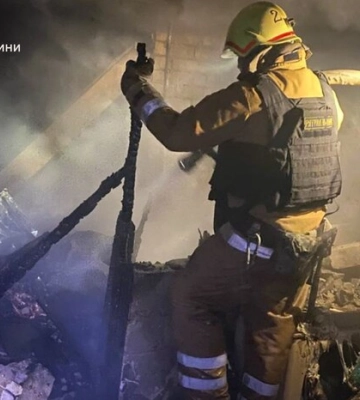 Російський БпЛА влучив у тепловоз на Харківщині