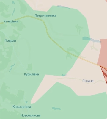 Ворог просунувся на Харківщині – інформація DeepState (мапа)