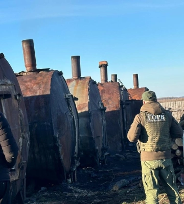 На Рівненщині прикордонники викрили незаконне виробництво деревного вугілля