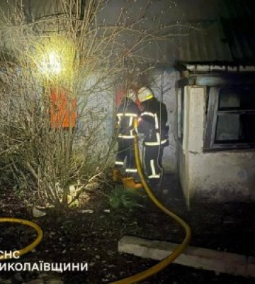 1 квітня та в ніч проти 2 на території Миколаївщини зареєстровано п’ять пожеж