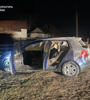 Помстився: на Волині взяли під варту молодика, який «коктейлем Молотова» спалив чуже авто 