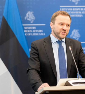 Глава МЗС Естонії: Європа також потребує гарантій безпеки від України