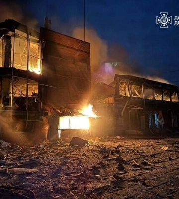 На Днепропетровщине в результате ночной российской атаки погиб человек