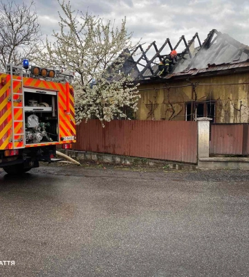 На Закарпатті внаслідок пожежі в житловому будинку загинув чоловік