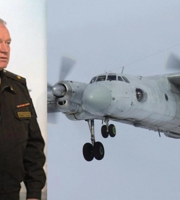 Россияне потеряли генерала, летевшего в оккупированный Крым на борту Ан-26