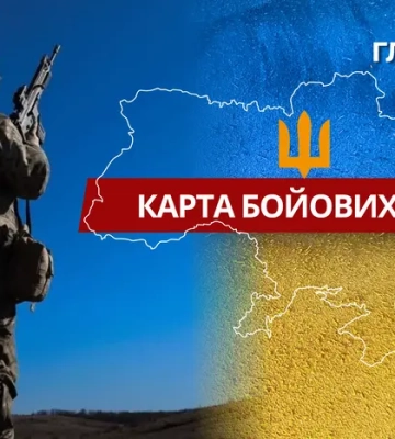 Карта бойових дій в Україні станом на 4 квітня 2026 року