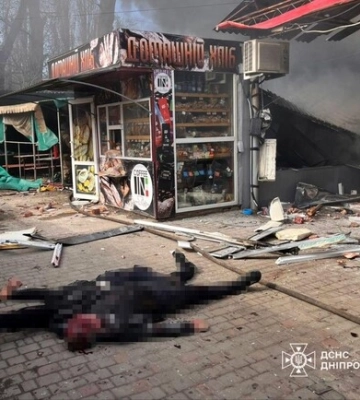 Удар по рынку в Никополе 4 апреля: 5 погибших и 25 раненых, среди пострадавших ребенок