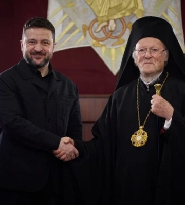 Патріарх Варфоломій розповів президенту, за кого з українців постійно молиться