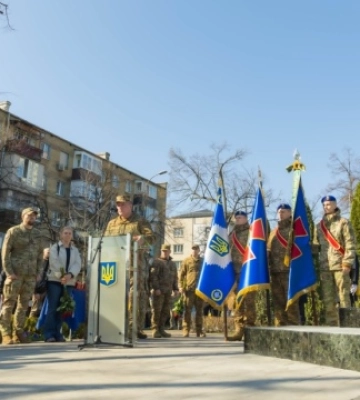 У Києві відкрили меморіал «Омега незламних» на честь спецпризначенців Нацгвардії