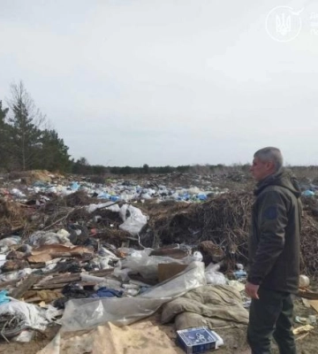 На Рівненщині виявили незаконні сміттєзвалища