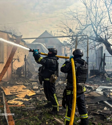 Армія РФ атакувала дронами селище Великий Бурлук на Харківщині