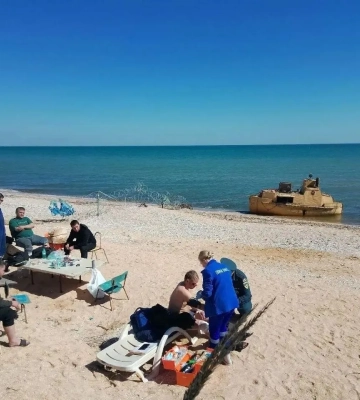Колаборант Сальдо заявив про затонуле в Азовському морі судно з пшеницею: є згиблий і зниклі безвісти